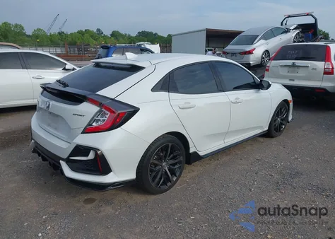 2021 Honda Civic Sport from USA, damaged, VIN SHHFK7H43MU201367